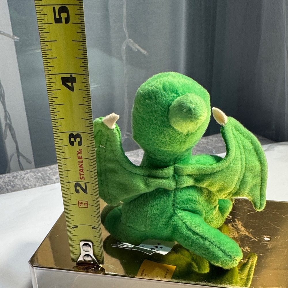 Vintage Neopets Green Dragon Plush – 2004 McDonald’s Happy Meal Toy - Picture 2 of 7